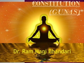 Dr. Ram Mani Bhandari
 