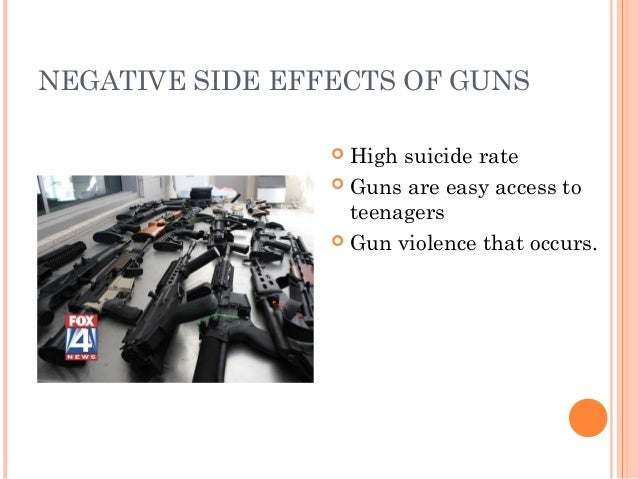 Guns And Their Effect On Gun Control