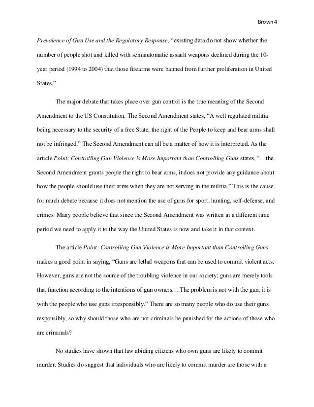 the right to own a gun essay Custom paper writing service 5-paragraph essay on why people should be able to own and carry firearms the issue of gun control is one of the most controversial. the right to own a gun essay Custom paper writing service 5-paragraph essay on why people should be able to own and carry firearms the issue of gun control is one of the most controversial.