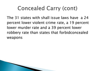 -37% Firearm Homicide Rate