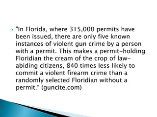 gun control informative speech