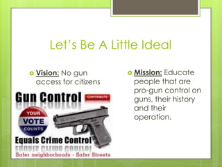 Gun control presentation | PPTX