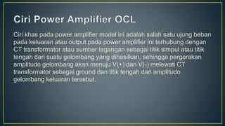 Amplifier dan Operational Amplifier | PPT