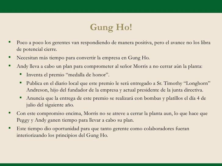 Gung ho