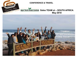 CONFERENCE & TRAVELDECEMBER  24th 2010 SALES TEAM – ACHIEVERS AT THAILAND BANGKOK INCENTIVE TRIPGALA DINNER 