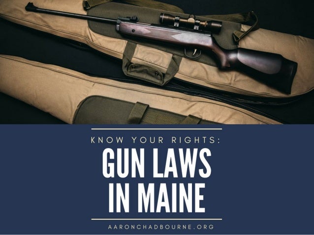 Air gun laws maine