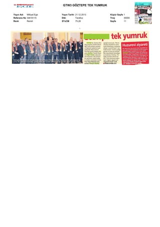 GTW3 GÖZTEPE TEK YUMRUK
Yayın Adı
Milliyet Ege
Referans No 34616115
Renk
Renkli

Yayın Tarihi 21.12.2013
Etki
Tarafsız
STxCM
75,28

Küpür Sayfa 1
Tiraj
35000
Sayfa
11

 