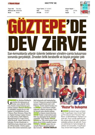 GDCTTPE' DE
Yayın Adı
Yeni Asır
Referans No 34626756
Renk
Renkli

Yayın Tarihi 21.12.2013
Etki
Tarafsız
STxCM
131,67

Küpür Sayfa 1
Tiraj
27724
Sayfa
33

 