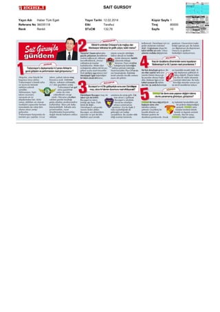 SAIT GURSOY
Yayın Adı
Haber Türk Egeli
Referans No 36035118
Renk
Renkli

Yayın Tarihi 12.02.2014
Etki
Tarafsız
STxCM
132,78

Küpür Sayfa 1
Tiraj
80000
Sayfa
10

 