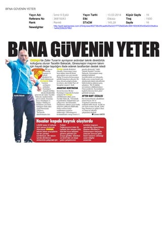 BFNA GÜVENİN YETER
Yayın Adı : İzmir 9 Eylül Yayın Tarihi : 13.03.2014 Küpür Sayfa : 16
Referans No : 36815043 Etki : Etkisiz Tiraj : 1500
Renk : Renkli STxCM : 145,28 Sayfa : 16
Newslighter :
http://gold.ajanspress.com.tr/linkpress/802738c05caa4b25a3c01f7729e82a6c3681504363f3c60a02c04a8ca
1a44c226b2d7862
 