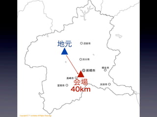 地元
     ｀


     会場
 40km
 
