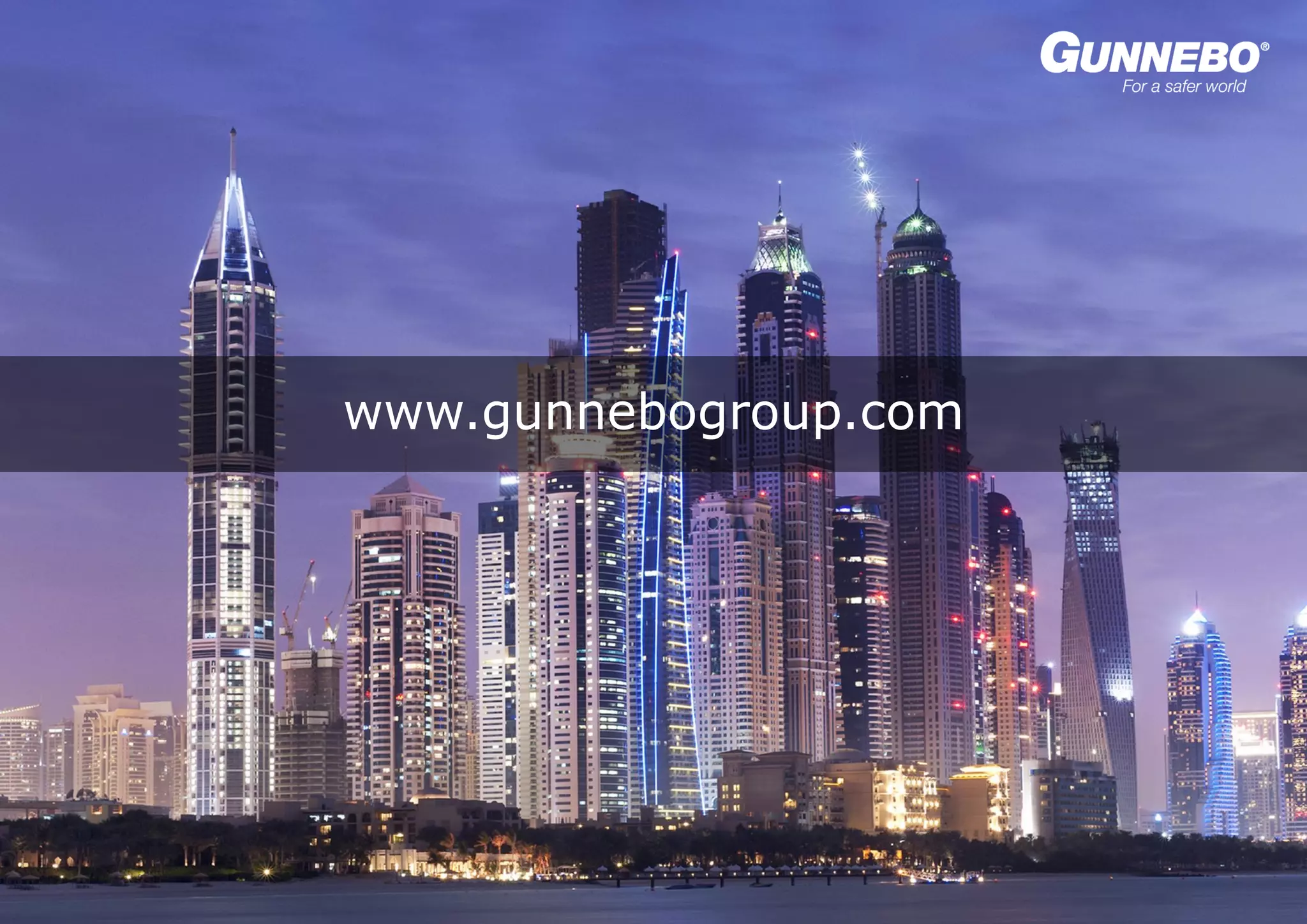 © Gunnebo Security Group 28 April 2015, page 18
www.gunnebogroup.com
 