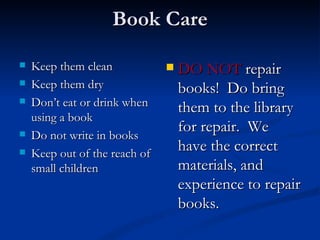 Gunn Jr. High Library Orientation | PPT