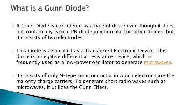 Gunn Diode