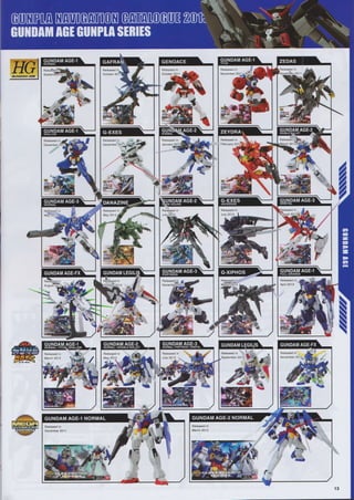 Gunpla Navigation Catalog 2013