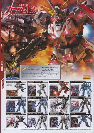 Gunpla Navigation Catalog 2013