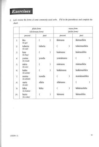 Lets learn japanese basic 1   volume 2
