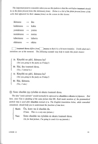 Lets learn japanese basic 1   volume 2