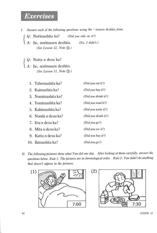Lets learn japanese basic 1   volume 2