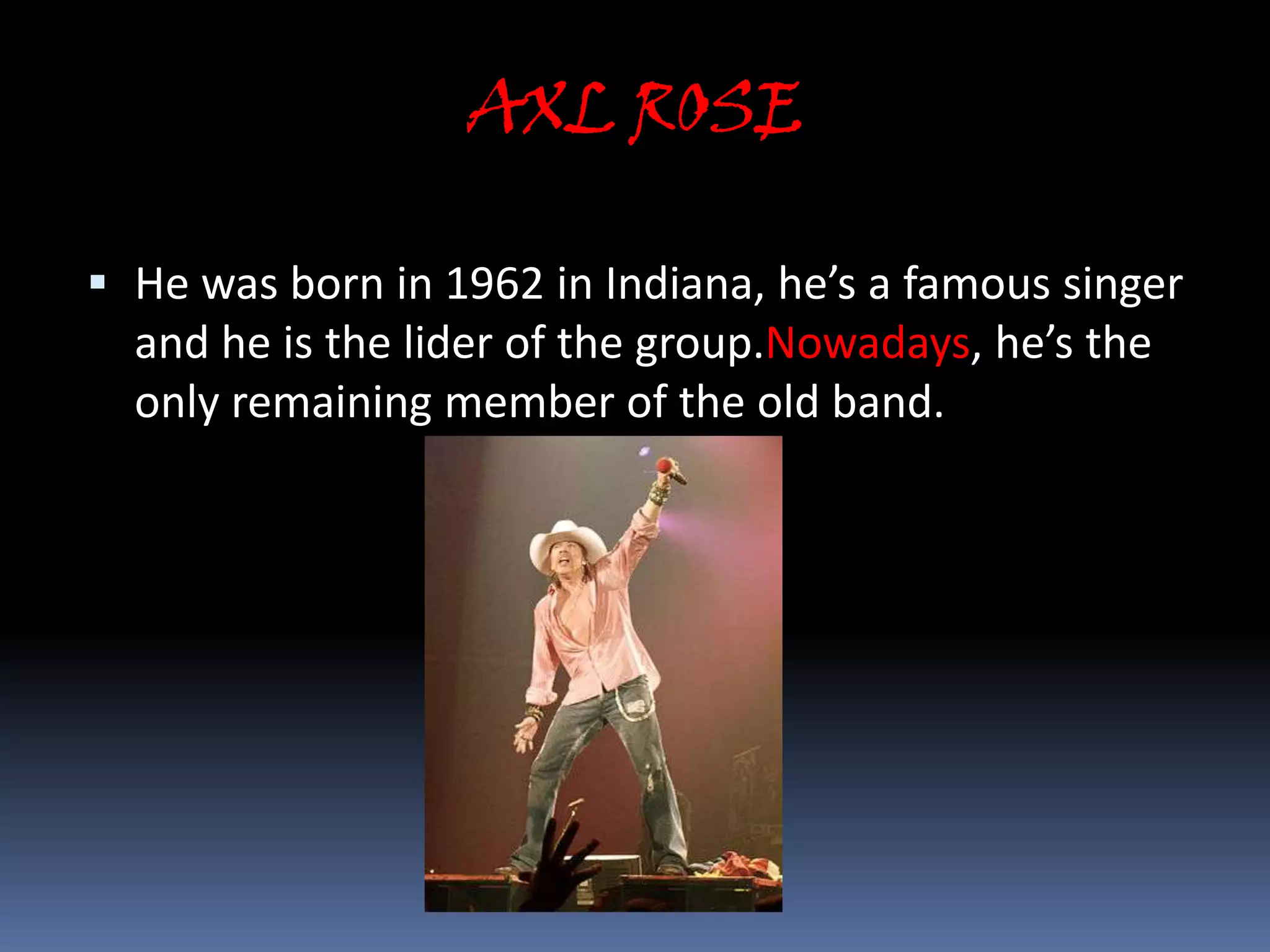 Guns n' roses | PPTX