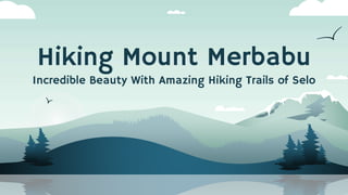 Hiking Mount Merbabu
Incredible Beauty With Amazing Hiking Trails of Selo
 