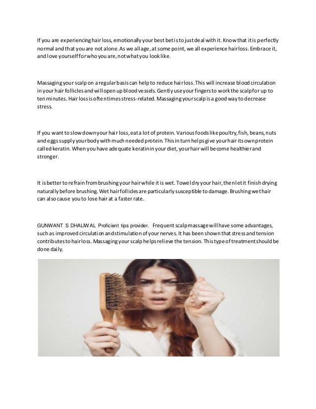 Gunwant S Dhaliwal Learn Natural Methods To Fight Hair Loss