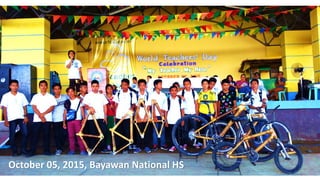October 05, 2015, Bayawan National HS
 