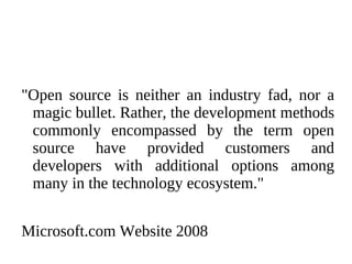 Commercial Open Source 