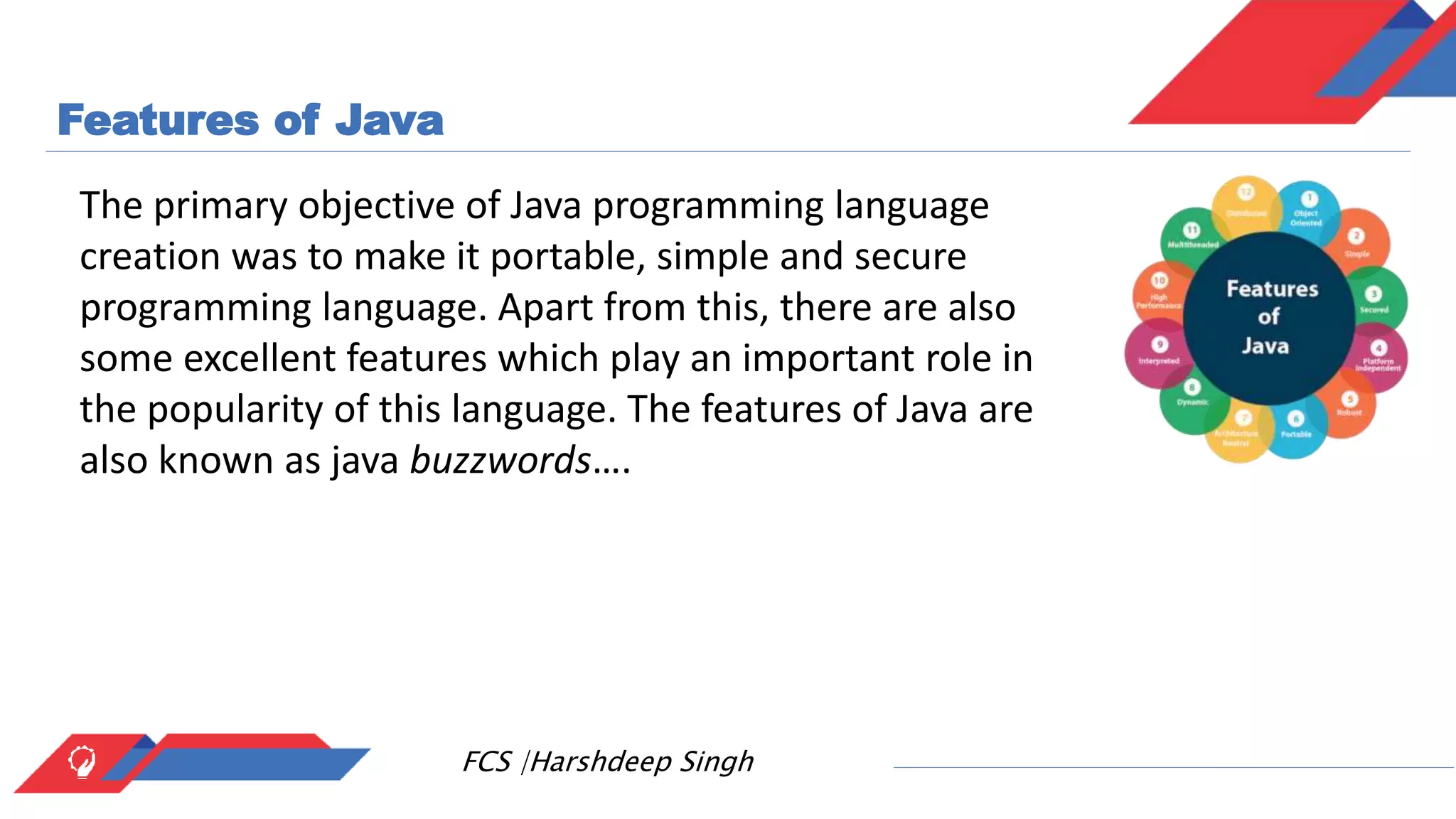 Basics of Java | PPT