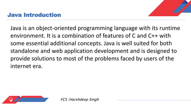 Basics of Java | PPT