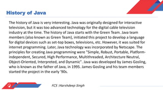 Basics of Java | PPT