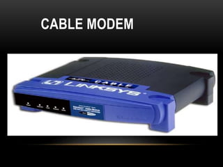 CABLE MODEM
 