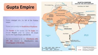 GUPTA dynasty ancient history full. Ppt | PDF