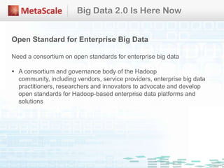 Enterprise big data solutions