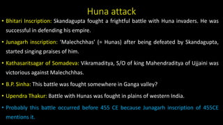 Huna Invader the mighty imperial gupta kings of India | PDF