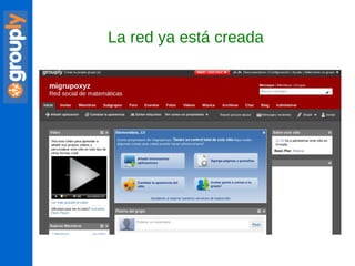 La red ya está creada 