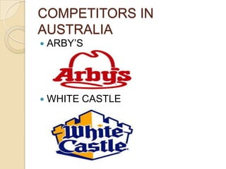 MAIN COMPETITORSDOMINOS PAPA JOHNSPIZZA VILLALITTLE CAESAR’S