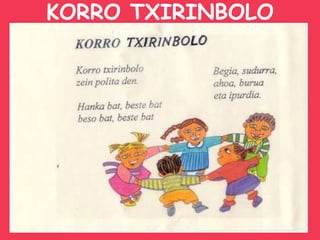 KORRO TXIRINBOLO 