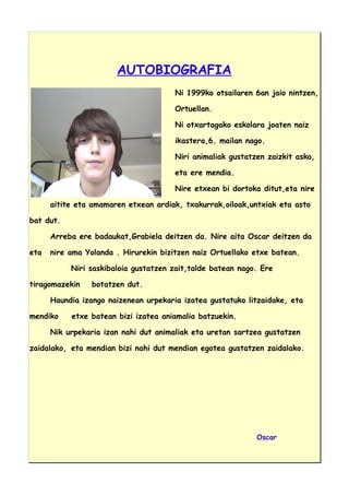 Gure autobiografiak | PDF