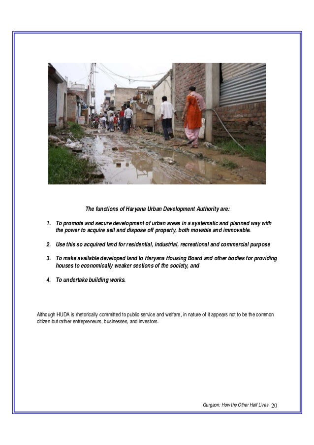 gurgaon how the other half lives sld report how the other half works