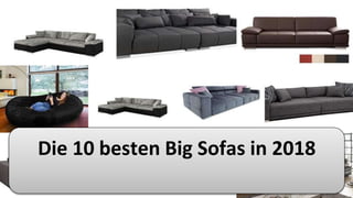 Die 10 besten Big Sofas in 2018
 