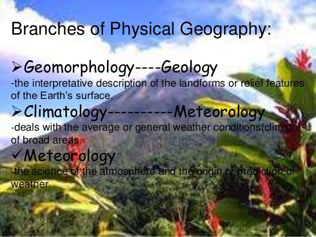 PDF Notes NATURE OF GEOGRAPHY AS A DISCIPLINE
