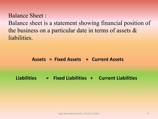 Gursale sir final accounts adjustment xi | PPTX