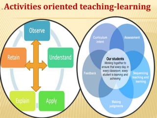 . Activities   oriented teaching-learning
 