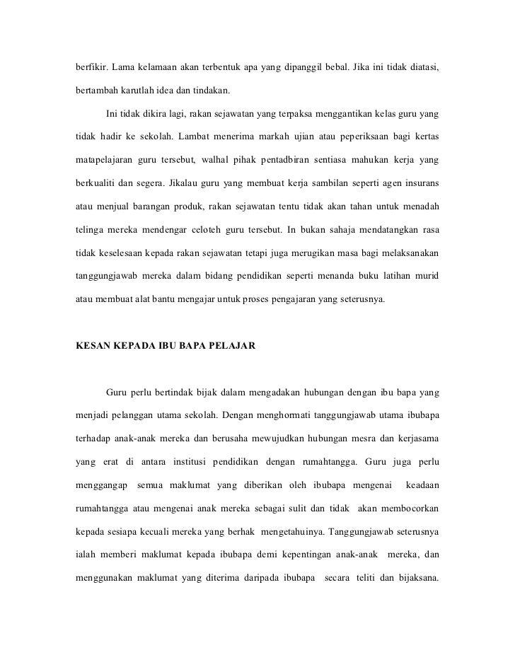 Guru Bekerja Sambilan Guru Bekerja Sambilan