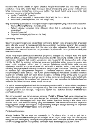 Guru Berkesan dalam Merealisasikan Pendidikan Cemerlang