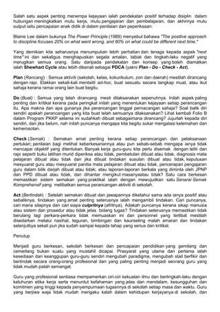 Guru Berkesan dalam Merealisasikan Pendidikan Cemerlang