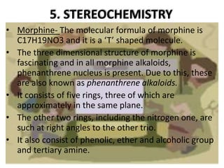 Structural characterization of morphine by using different types of ...