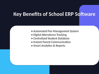 Efficient Student Management Software for Modern Schools in India | PPTX