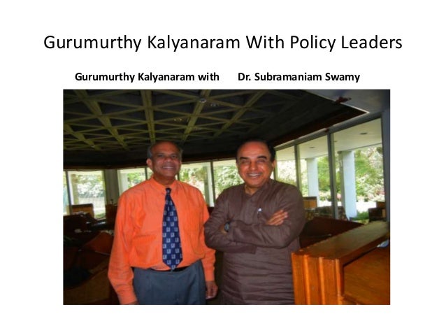 gurumurthy kalyanaram